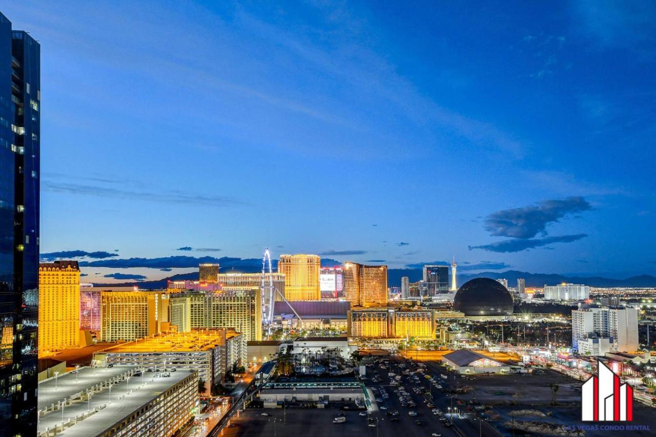 Mgm Signature-27-805 F1 Track & Strip View Balcony Las Vegas Exterior foto