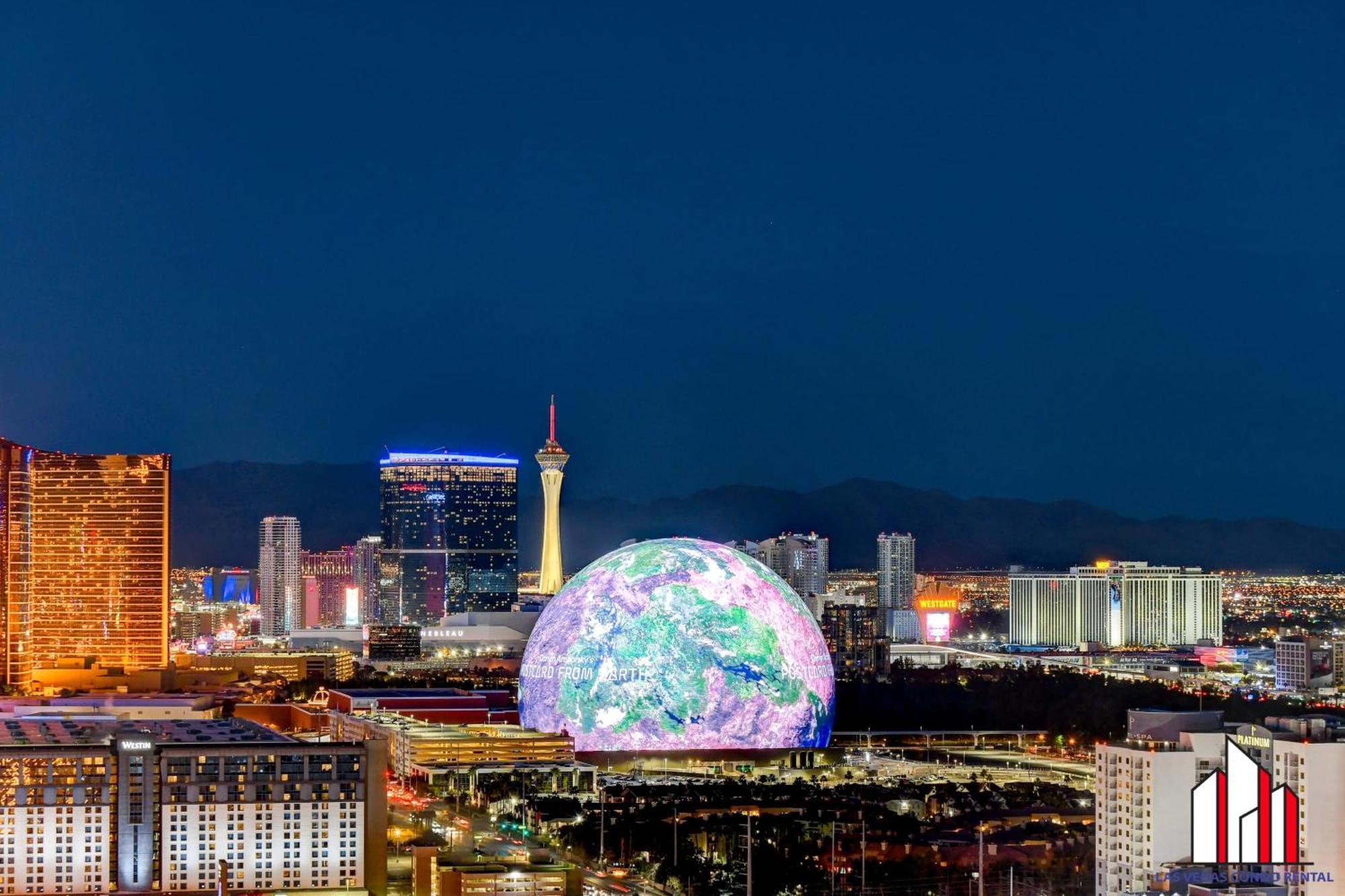 Mgm Signature-27-805 F1 Track & Strip View Balcony Las Vegas Exterior foto