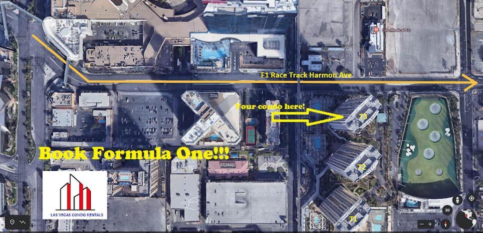 Mgm Signature-27-805 F1 Track & Strip View Balcony Las Vegas Exterior foto